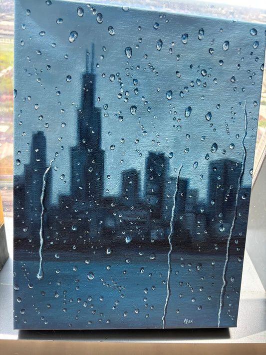[2025] Rainy Chicago Window - Ashu