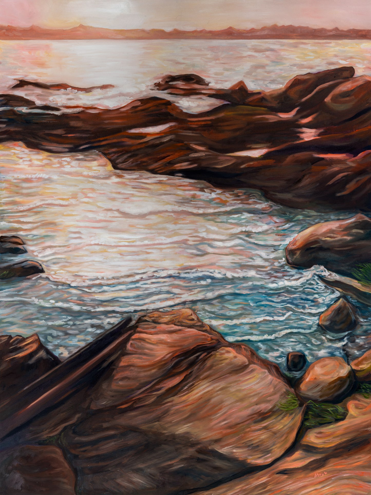 Jamestown Sunset (Print)